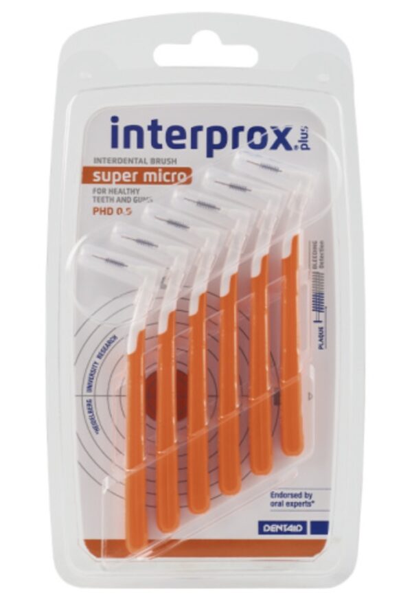 Щетка межзубная INTERPROX PLUS 2G SUPER MICRO 0.9 мм