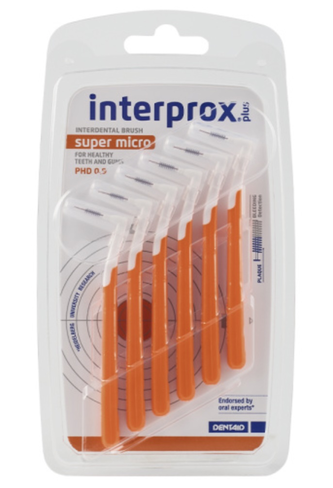 Щетка межзубная INTERPROX PLUS 2G SUPER MICRO 0.9 мм