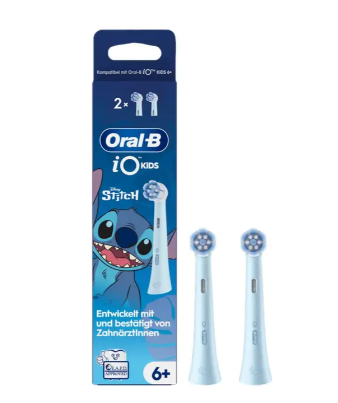 Насадки для электрической зубной щетки Oral-B iO Kids Disney Stitch White 2 шт