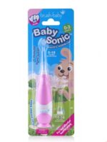 Електрична зубна щітка BabySonic Pink від 0 до 3 років
