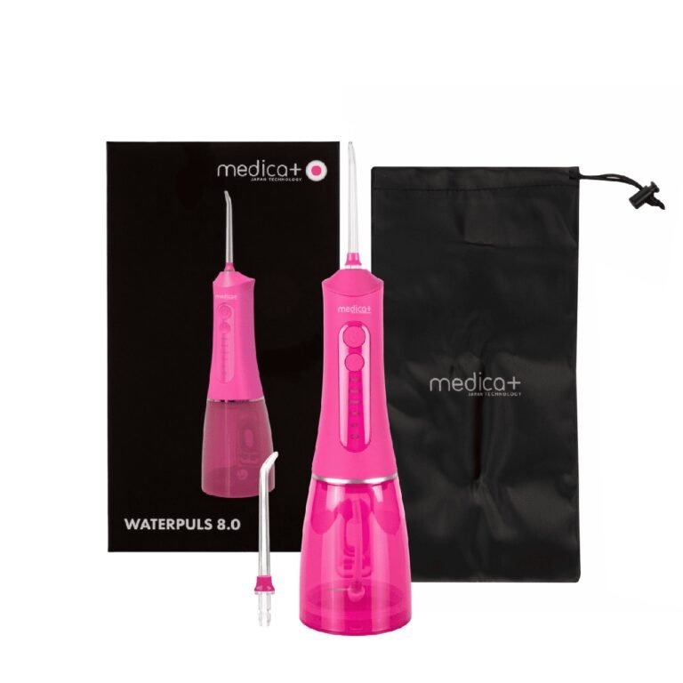 Портативний іригатор MEDICA+ WaterPuls 8.0 Fuchsia