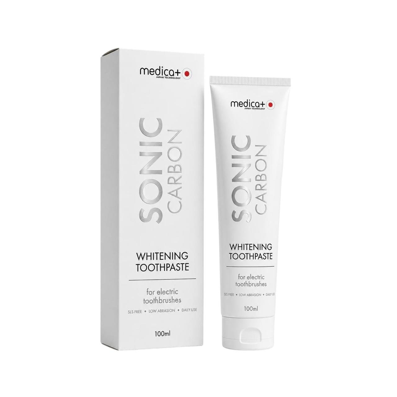 Відбілююча зубная паста MEDICA+ Sonic-Carbon Відбілююча зубная паста MEDICA+ Sonic-Carbon
