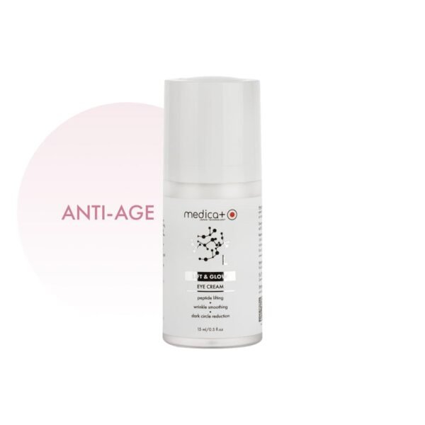 Ліфтинг-крем для шкіри навколо очей MEDICA+ Lift & Glow Eye Cream (15 мл)
